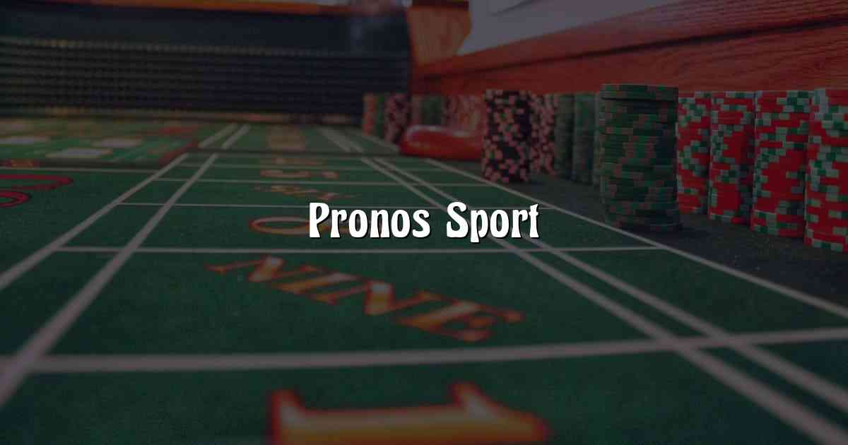 Pronos Sport